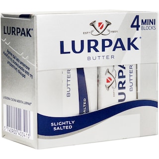 Lurpak | Unt mini blocks 4x50g