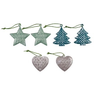 (bucata) | Set 6 decoratiuni brad