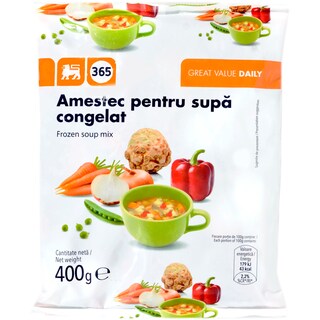 365 | Amestec de legume pentru supa 400g