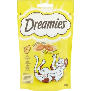Dreamies | Hrana complementara cu branza pentru pisici adulte si pisoi 60g