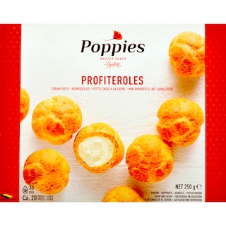 Poppies | Profiterol cu umplutura 250g