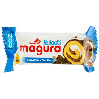 Magura | Rulada de ciocolata si vanilie 35g