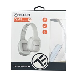 Casti Over-Ear Bluetooth Pulse, albe, TLL511371