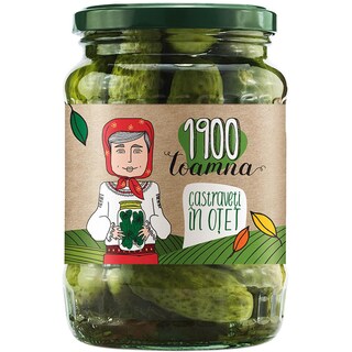 1900 Toamna | Castraveti in otet 680g