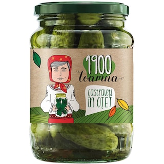 1900 Toamna | Castraveti in otet 680g