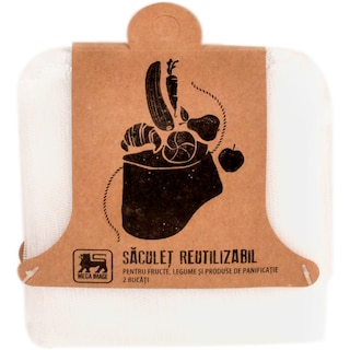 (bucata) | Saculet reutilizabil 2 bucati
