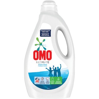 Omo | Ultimate | Detergent lichid Ultimate Active Clean 40 spalari 2L