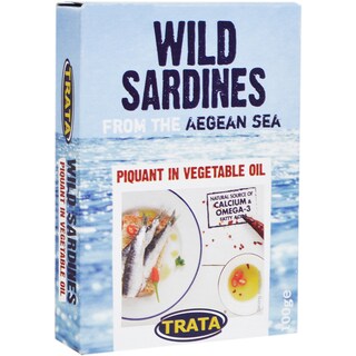 Trata | Sardine cu ardei rosu picant 100g