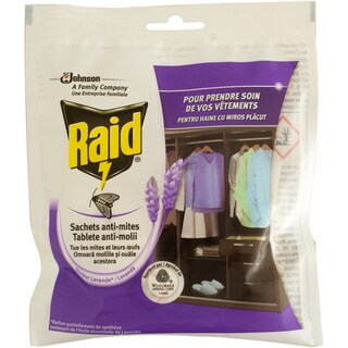 Raid | Insecticid hartie antimolii cu parfum de lavanda