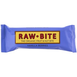 Rawbite | Baton bio fructe de padure si vanilie 50g
