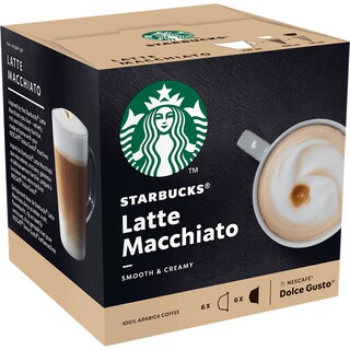 Starbucks | Cafea Latte Macchiato, 2x6 capsule
