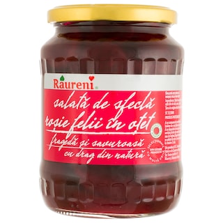Raureni | Sfecla rosie in otet 680g