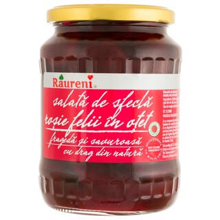 Raureni | Sfecla rosie in otet 680g