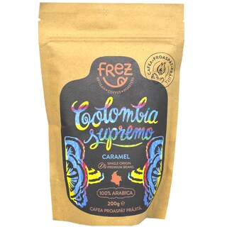 Frez | Cafea prajita boabe Colombia Supremo 200g
