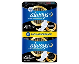 Always | Ultra | Absorbante Ultra Secure Night 12 bucati