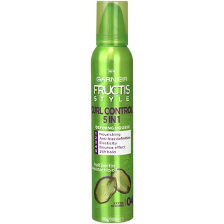 Garnier | Fructis Style | Spuma de par 5in1 Curl Control 200ml
