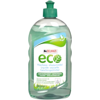 Delhaize Eco | Detergent de vase cu parfum de menta 500ml