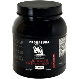 Pro Natura | Suplimente alimentare Ultimate Pre Workout,cu aroma de cirese 500g