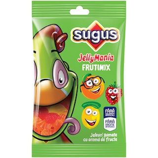 Sugus | JellyMania | Jeleuri cu aroma de fructe 75g