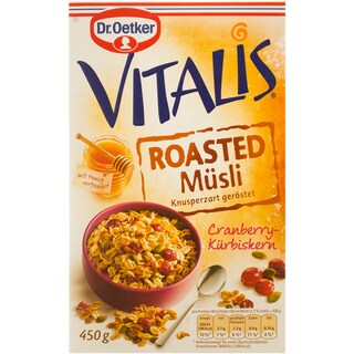 Dr. Oetker | Musli roadsted cu merisoare si seminte de dovleac 450g