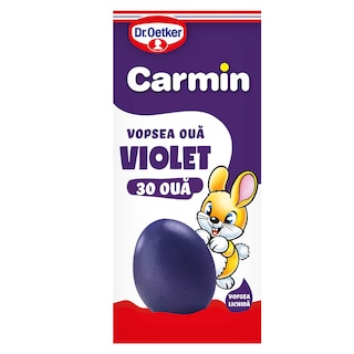 Dr. Oetker | Carmin | Vopsea lichida violet, 30 oua, 6ml