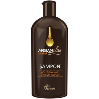Farmec | Sampon cu ulei de argan si keratina 250ml
