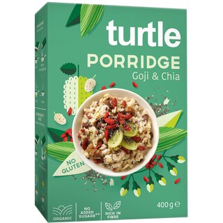 Turtle | Poriddge fara gluten Superfood bio 400g
