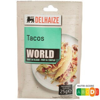 Delhaize | Condimente pentru tacos 25g