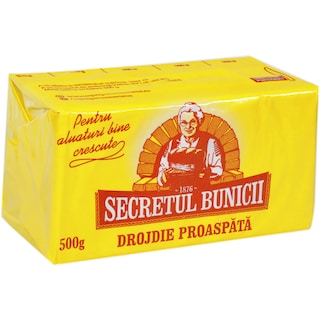 Secretul Bunicii | Drojdie proaspata 500g