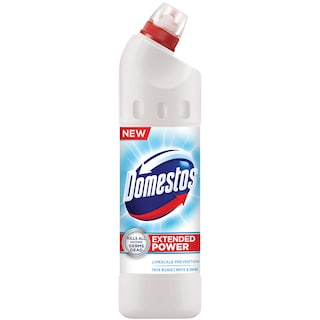 Domestos | Dezinfectant pe baza de clor Alb stralucitor 750ml