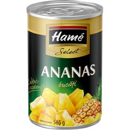 Ananas bucati in sirop 565g
