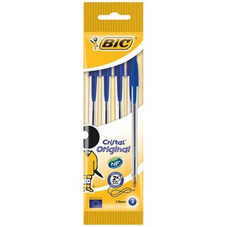 Bic | Cristal | Pixuri Cristal albastru 4 bucati