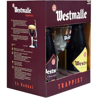 Westmalle | Pachet bere + pahar  4x330ml