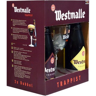 Westmalle | Pachet bere + pahar  4x330ml