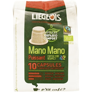Liegeois | Cafea capsule bio 10x5.2g