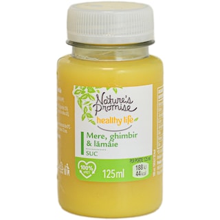 Nature's Promise Healthy Life | Suc de mere, ghimbir si lamaie 125ml