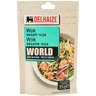 Delhaize | Amestec pentru wok cu susan si soia  35g