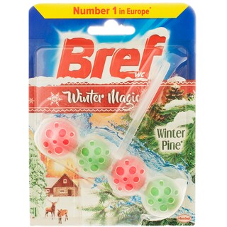 Bref | Odorizant pentru toaleta Winter Pine 50g