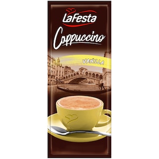 La Festa | Cappuccino cu aroma de vanilie 12.5g