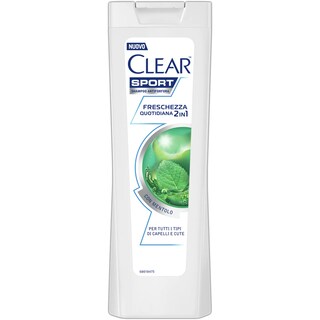 Clear | Sampon anti-matreata 2in1 cu mentol 225ml