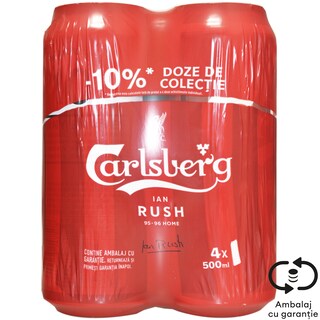 Carlsberg | Bere blonda 4x0.5L