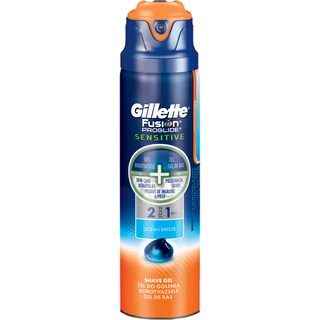 Gillette | Fusion Proglide | Gel de ras Ocean Breeze 170ml