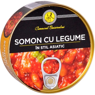 Conacul Boierului | Somon cu legume in stil asiatic 240g