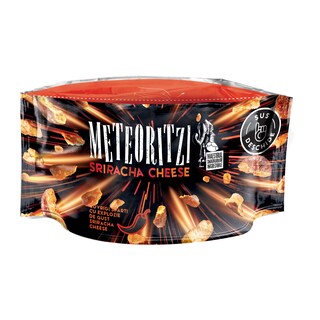 Meteoritzi | Covrigi sparti cu gust de Sriracha cheese 75g