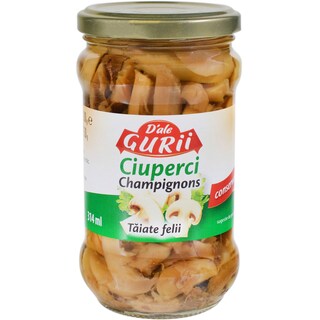 D'ale Gurii | Ciuperci taiate felii 280g