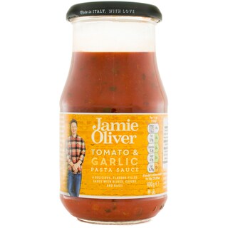 Jamie Oliver | Sos picant pentru paste cu rosii,usturoi si masline 400g