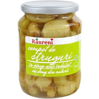 Raureni | Compot de struguri albi 700g
