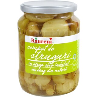 Raureni | Compot de struguri albi 700g