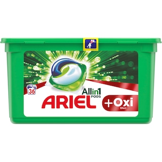 Ariel | All in 1 Pods | Detergent +Oxy Efect 36 capsule