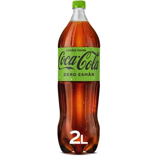Coca-Cola Zero Zahar | Bautura racoritoare carbogazoasa cu aroma de lamaie verde 2L